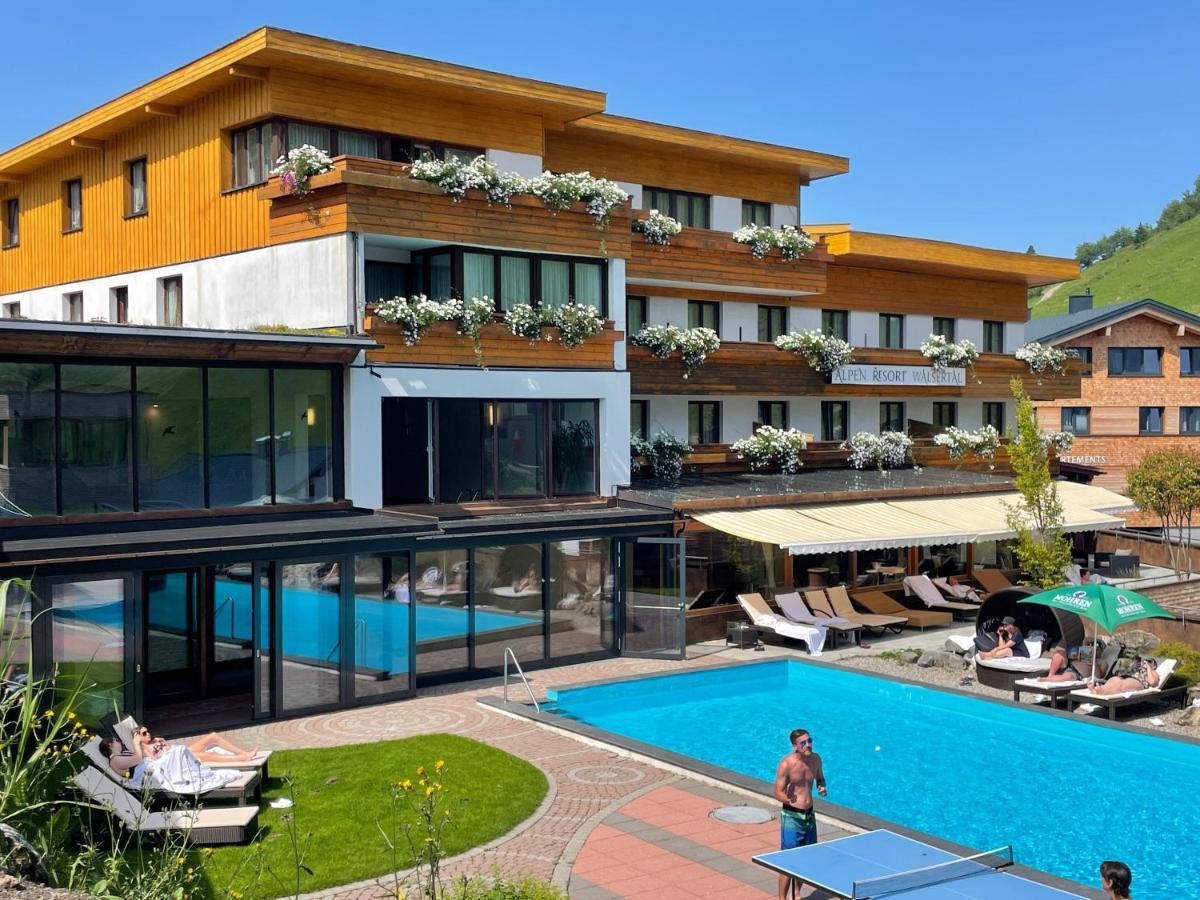 Alpenresort Walsertal دامولس المظهر الخارجي الصورة