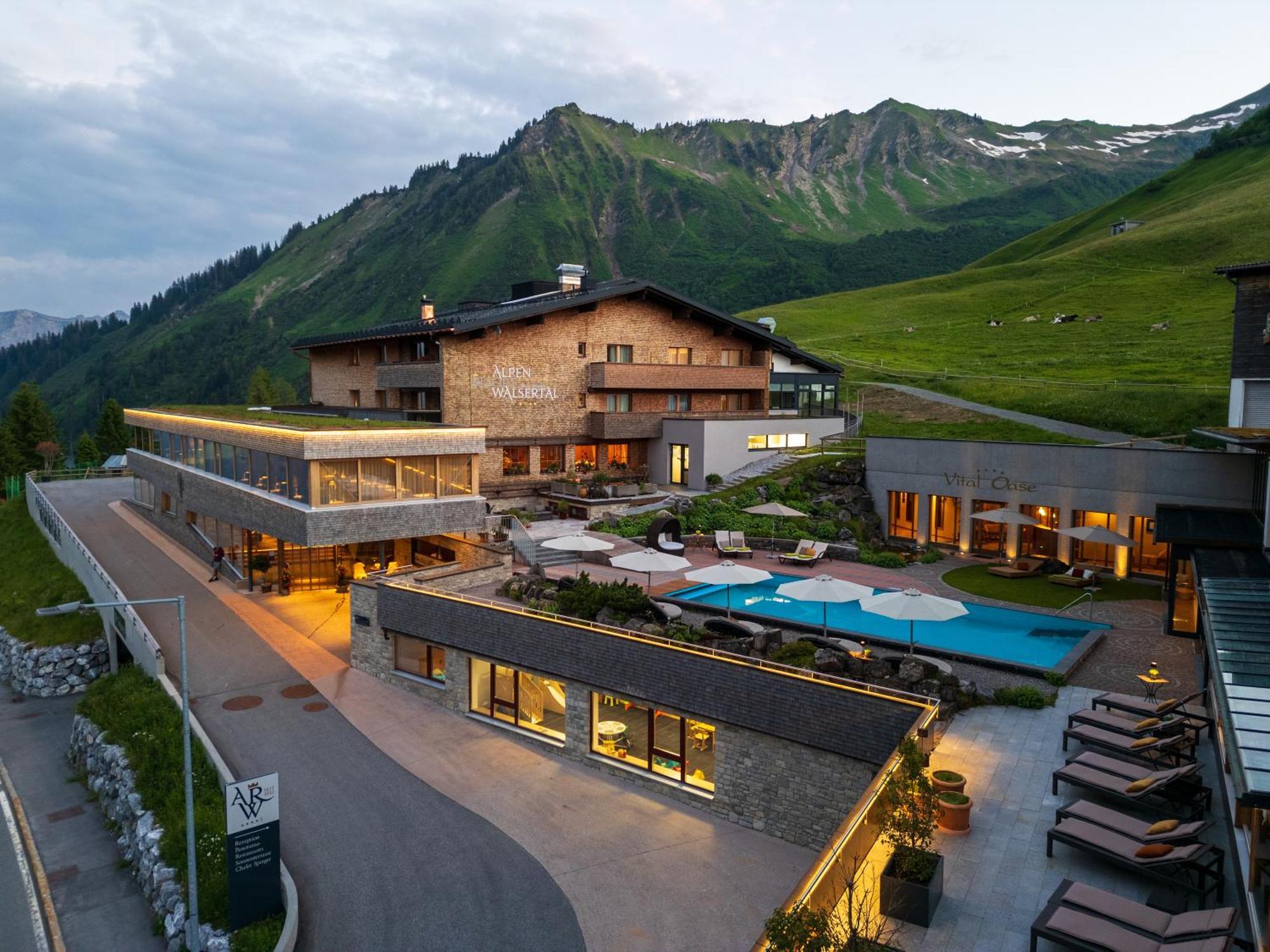 Alpenresort Walsertal دامولس المظهر الخارجي الصورة