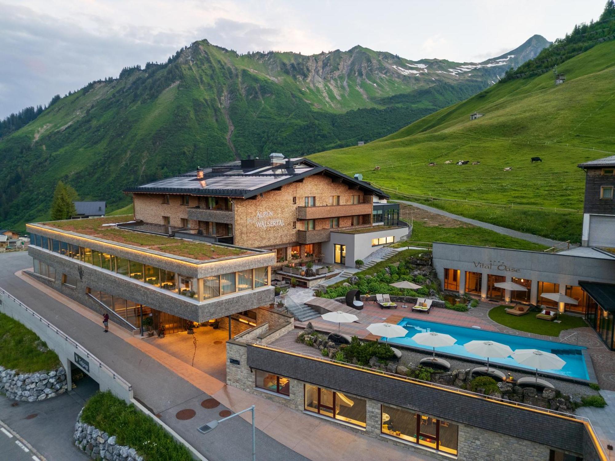 Alpenresort Walsertal دامولس المظهر الخارجي الصورة
