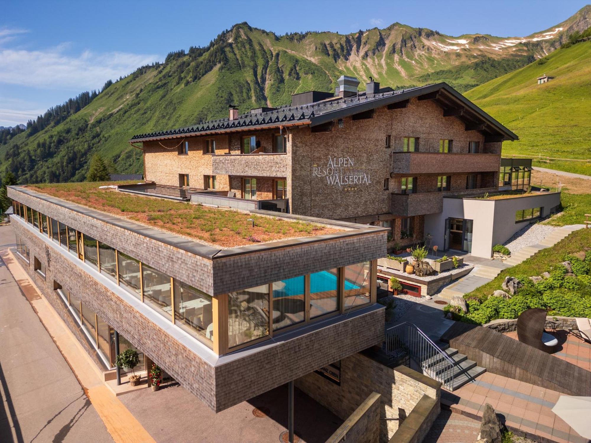 Alpenresort Walsertal دامولس المظهر الخارجي الصورة