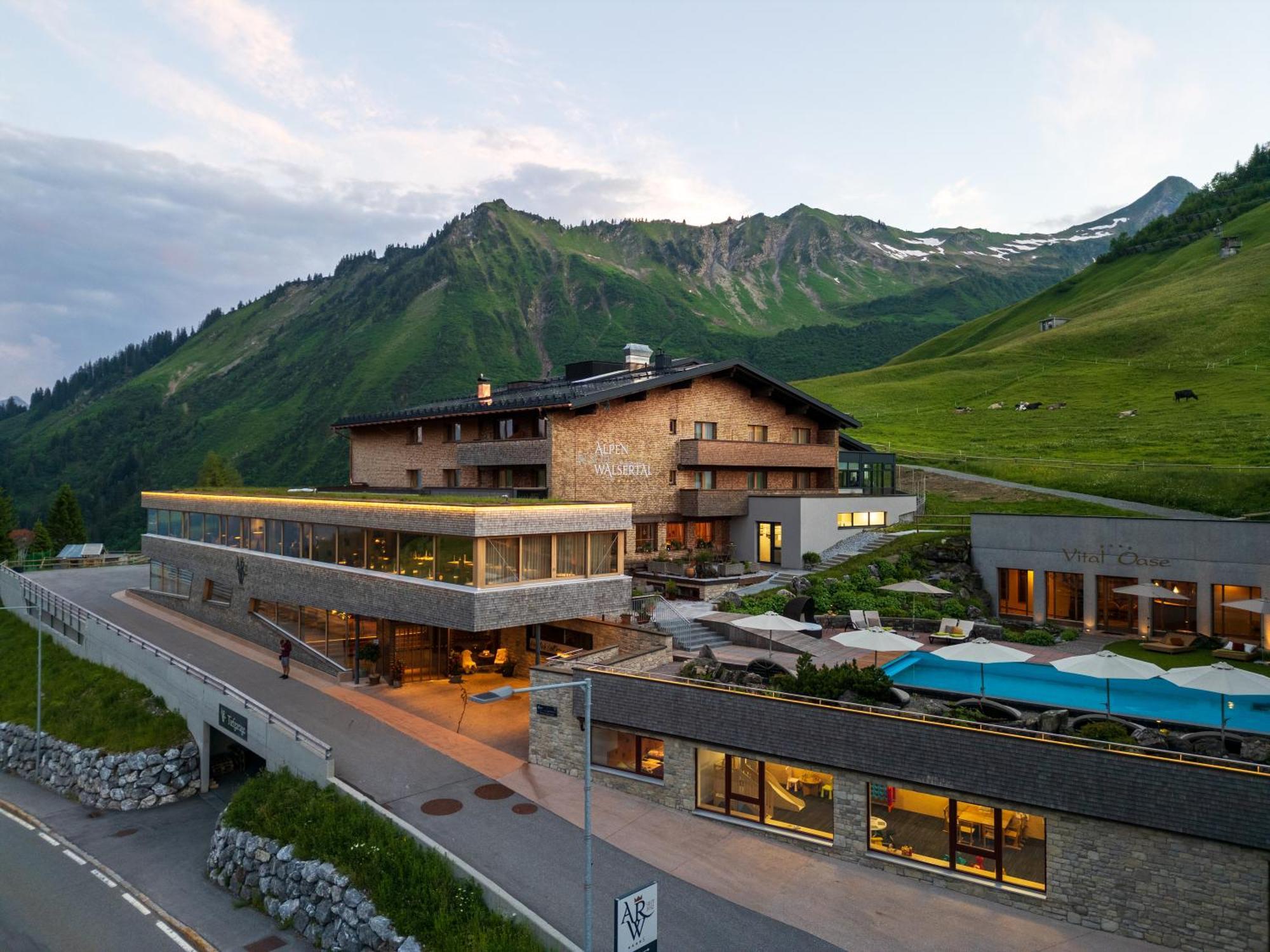 Alpenresort Walsertal دامولس المظهر الخارجي الصورة