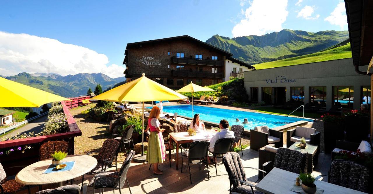 Alpenresort Walsertal دامولس المظهر الخارجي الصورة